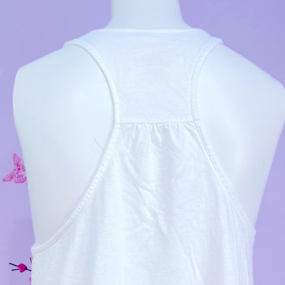 Ann Taylor Loft Lounge Open Front White Vest with Pockets Women's Size S ! - Picture 5 of 10